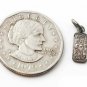Pave Diamond Bar Charm Pendant 925 Silver Handmade Diamond Pendant Necklace Gift