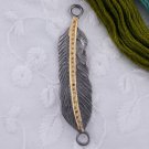 Pave Diamond Feather Pendant 925 Silver Diamond Wing Design Trendy Necklace Gift Pave Diamond Feather Pendant 925 Silver Diamond Wing Design Trendy Necklace Gift