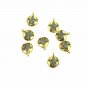 Pave Diamond Star Charm Pendant 925 Silver Diamond Bail Pendant Star Charm.