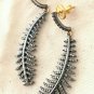 Pave Diamond Leaf Earring 925 Silver Anniversary Diamond Earring Gift Set.
