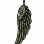 Pave Diamond Wing Charm Pendant 925 Silver Diamond Charm Pendant Present.