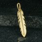925 Sterling Silver Diamond Leaf Pendant Handmade Gold Leaf Diamond Necklace.