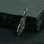 Diamond Leaf Charm Pendant 925 Sterling Silver Diamond Leaf Charm Necklace Gift.