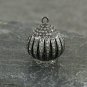 Pave Diamond Dome Shape Pendant 925 Silver Diamond Fashion Pendant Gift.