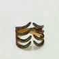 Cuff Ring Pave Diamond 925 Silver Open Ring For Christmas Gift.