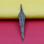 Diamond Spike Pendant 925 Silver Natural Diamond Jewelry Birthday Gift Pendant.