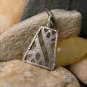 Natural Pave Diamond Rectangle Necklace 925 Silver Men Fashion Pendant Charm.