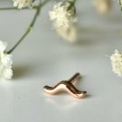14k Solid Gold Ear Shape Piercing Tiny Body Piercing Lip Ear Nose Piercing Gift. 14k Solid Gold Ear Shape Piercing Tiny Body Piercing Lip Ear Nose Piercing Gift.