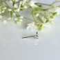 Minimalist Diamond Body Piercing 14k Solid Gold Nose Ear Piercing Jewelry Gift.