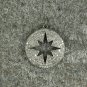 Pave Diamond Star Charm Pendant 925 Silver Diamond Starburst Vintage Pendant.