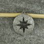 Pave Diamond Star Charm Pendant 925 Silver Diamond Starburst Vintage Pendant.