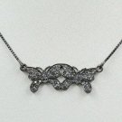 Butterfly Minimalist Pendant 925 Silver Pave Diamond Dainty Pendant For Birthday