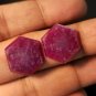 Natural Ruby Trapiche No Heat Natural Ruby 15.60 cts Pair weight 16 $ per cts.