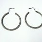 Pave Diamond Boho Hoop Earring 925 Silver Beautiful Hoop Earring Diamond Jewelry
