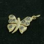 925 Sterling Silver Diamond Butterfly Pendant Silver Insect Pendant BirthdayGift