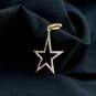 925 Sterling Silver Diamond Star Pendant Pink Enamel Star Necklace Birthday Gift