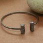 Natural Diamond Open Bracelet 925 Silver Diamond Birthday Gift Fine Bracelet.