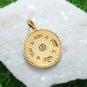 Pave Diamond Enamel Pendant 925 Sterling Silver White Enamel Necklace Jewelry.