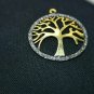 Pave Diamond Tree Of Life Pendant 925 Silver Diamond Tree Pendant For Christmas.