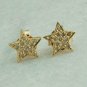 Star Stud Earring 925 Silver Diamond Minimalist Star Earring Tiny Diamond Studs.