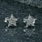 Star Stud Earring 925 Silver Diamond Minimalist Star Earring Tiny Diamond Studs.