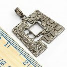 Diamond Pendant Necklace 925 Silver Handmade Diamond Additional Jewelry. Diamond Pendant Necklace 925 Silver Handmade Diamond Additional Jewelry.
