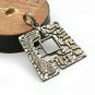 Diamond Pendant Necklace 925 Silver Handmade Diamond Additional Jewelry.