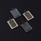 Pave Diamond 1 pc rectangle pandent 925 sterling silver,diamond pendant Pave Diamond 1 pc rectangle pandent 925 sterling silver,diamond pendant