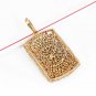 Pave Diamond 1 pc antique finish pandent 925 sterling silver,diamond pendant