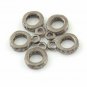 5 Pcs Pave Diamond Lobster Ring 925 Silver Jump Ring Jewelry Connector Finding.