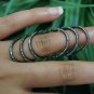 Natural Pave Diamond Full Finger Knuckle Ring 925 Silver Diamond Ring For Gift.