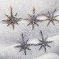 Wholesale 10Pc Pave Diamond Star Charm Pendant 925 Silver Diamond Star Pendant.