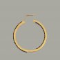 Pave Diamond Hoop Earrings 925 Sterling Silver Hoop Earring For Women Girls.