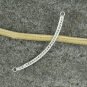 Bar Connector Pave Diamond Jewelry Connector 925 Silver Diamond Findings Supply.