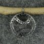 Pave Diamond Ball Necklace Connector 925 Silver Diamond Jewelry Connector Charm.