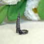 Natural Pave Diamond Nail Ring 925 Silver Diamond Handmade Nail Ring.