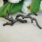 Genuine Pave Diamond Antler Ring Handmade 925 Silver Jewelry Special Gift