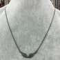 Angel Wing Necklace Pave Diamond Pendant 925 Silver Diamond Wing Pendant Gift.