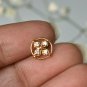 Natural Diamond 4 Leaf Clover Nose Ear Piercing Lucky Jewelry Body Piercing Gift