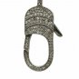 Lobster Clasps Findings Pave Diamond Lobster Clasps 925 Silver Jewelry Supplies.