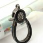 Pave Diamond Enamel Lobster Clasps 925 Silver Black Lobster Jewelry Findings.