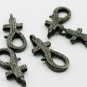Lobster Clasps Pave Diamond 925 Silver Diamond Necklace Findings Lobster Clasps.