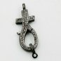 Lobster Clasps Pave Diamond 925 Silver Diamond Necklace Findings Lobster Clasps.