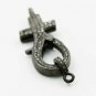 Lobster Clasps Pave Diamond 925 Silver Diamond Necklace Findings Lobster Clasps.