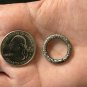 Pave Diamond Round Charm Lock 925 Silver Diamond Round Clasp Jewelry Findings.
