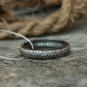 Wedding Band Pave Diamond Ring 925 Silver Bands Christmas Gift.