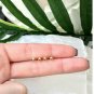 14k Solid Gold Ball Stud Piercing Minimalist Nose Ear Piercing Birthday Gift.