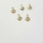 Pave Diamond Sun Minimalist Pendant Finding For Women 925 Sterling Silver