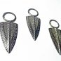 Arrowhead Spike Pendant 925 Silver Pave Diamond Wholesale Pendant Findings Gift.