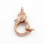 Pave Diamond Lobster Clasps 925 Sterling Silver Lobster Clasps Jewelry Supplies.